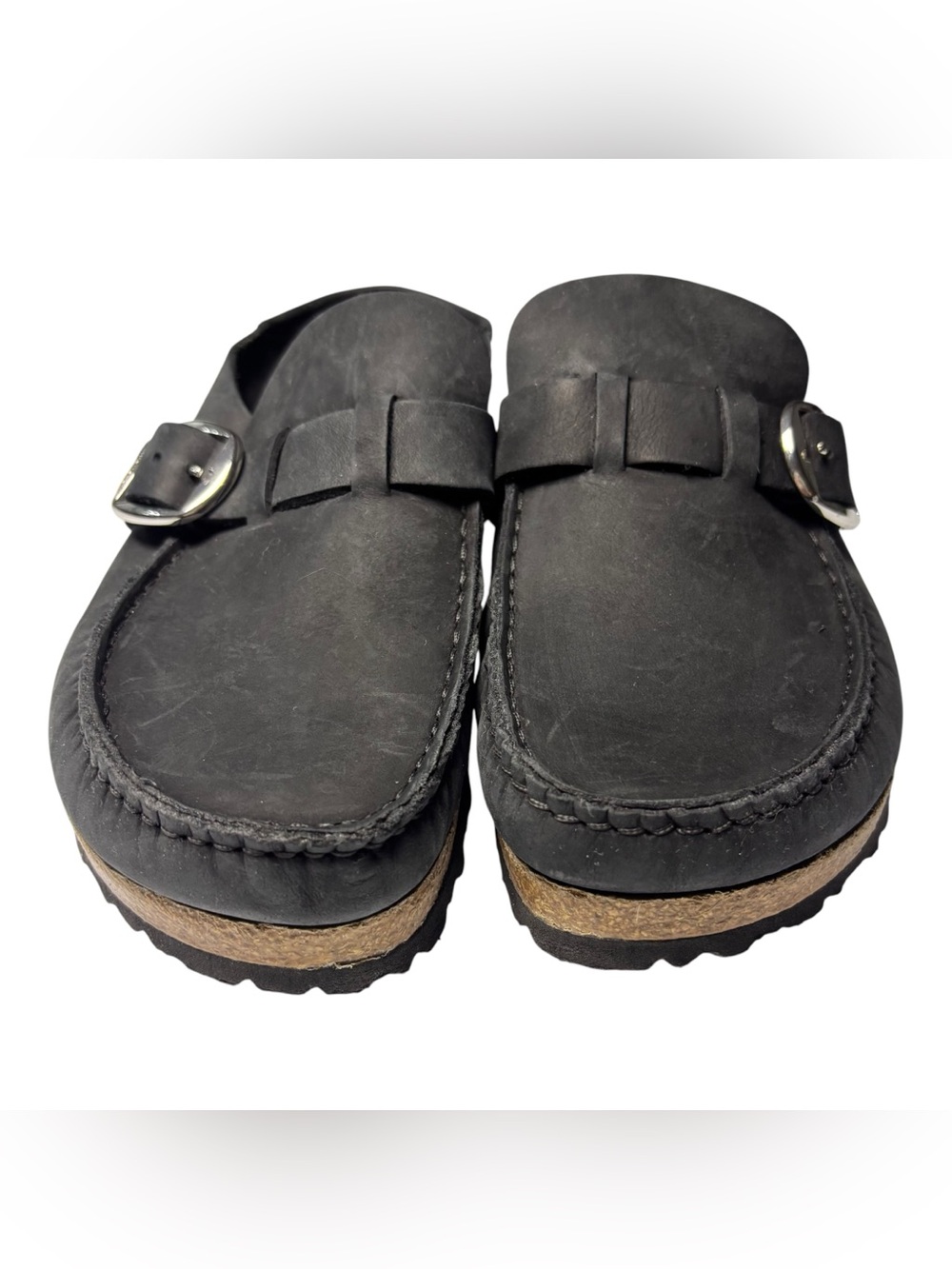 NWOT Birkenstock Black Buckley Clog Size 41 EU or 10/10.5 US - Picture 4 of 11